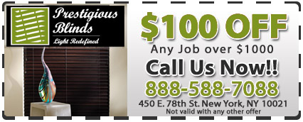 NYC window blinds  coupon in New York City-Image